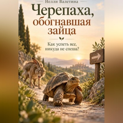 Обложка книги «Черепаха, обогнавшая зайца. Как успеть все, никуда не спеша?»