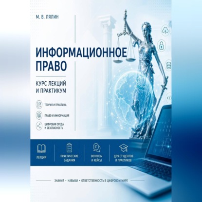 Обложка книги «Информационное право. Курс лекций и практикум»