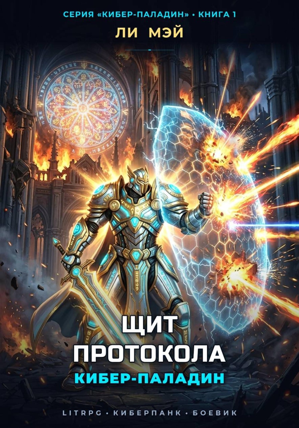 Обложка книги «Кибер-Паладин: Щит Протокола»