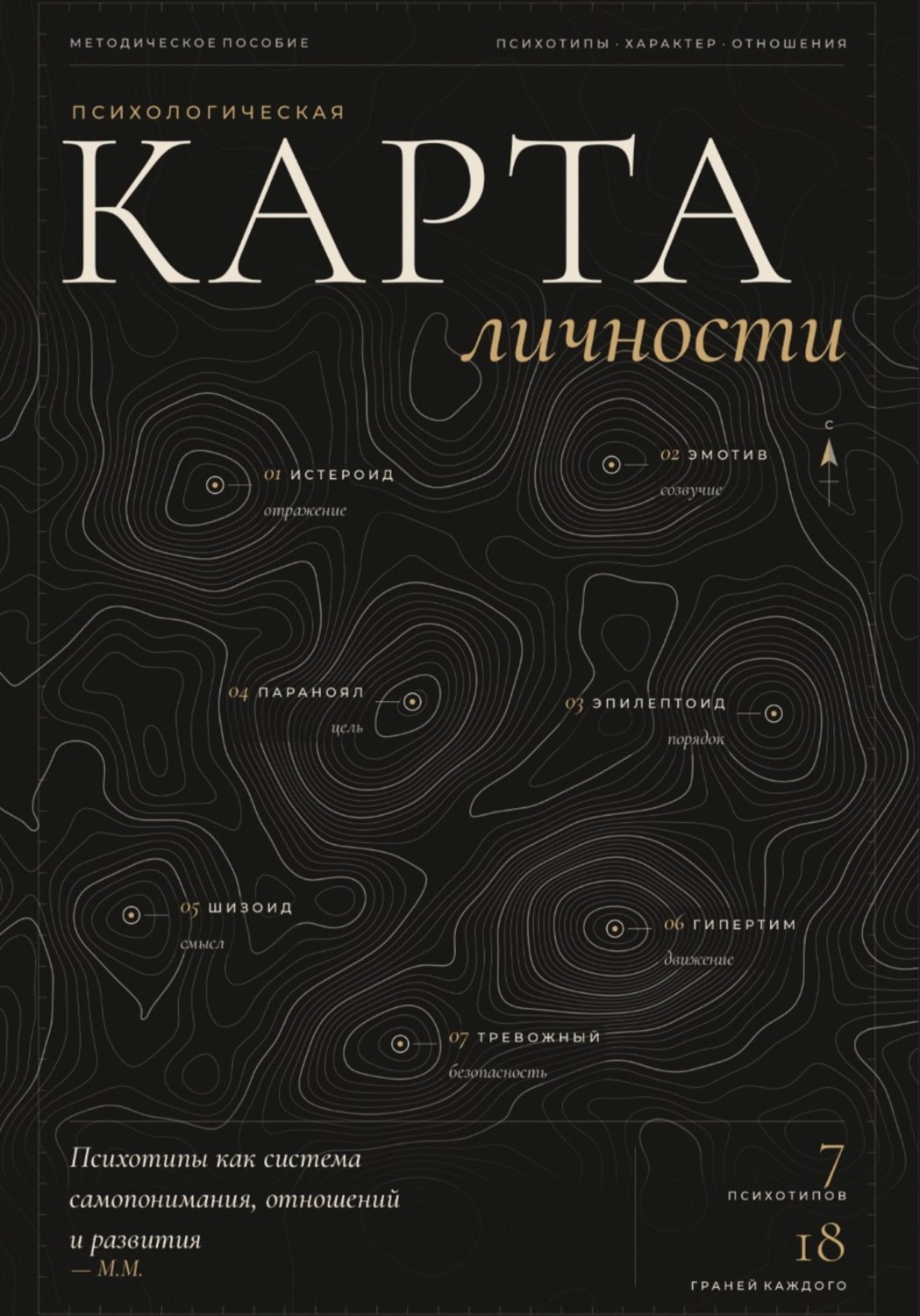 Обложка книги «Психологическая карта личности»