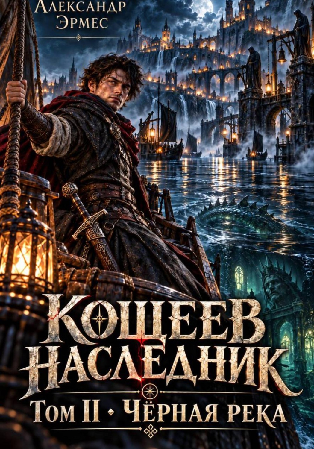 Обложка книги «Кощеев Наследник. Чёрная река»