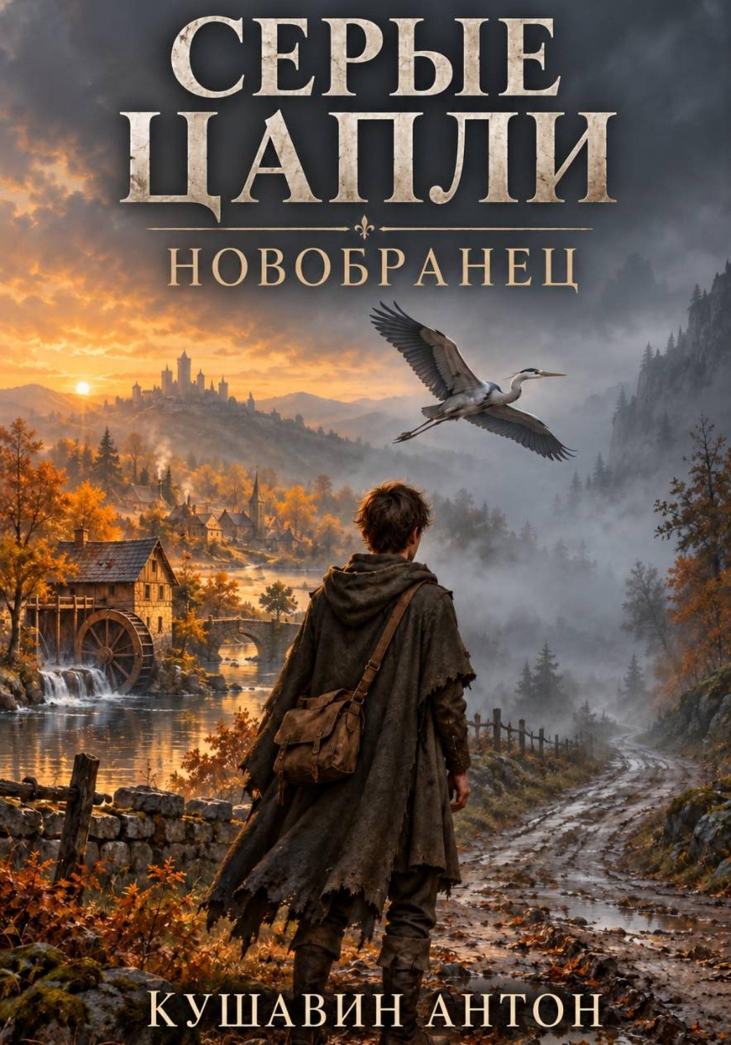 Обложка книги «Серые Цапли. Новобранец»