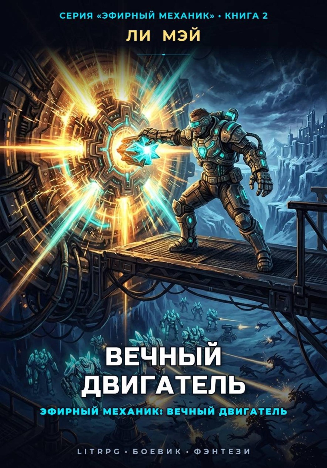Обложка книги «Эфирный Механик: Вечный Двигатель»