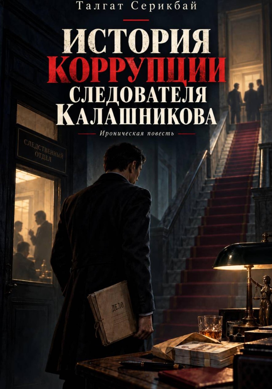 Обложка книги «История коррупции следователя Калашникова»
