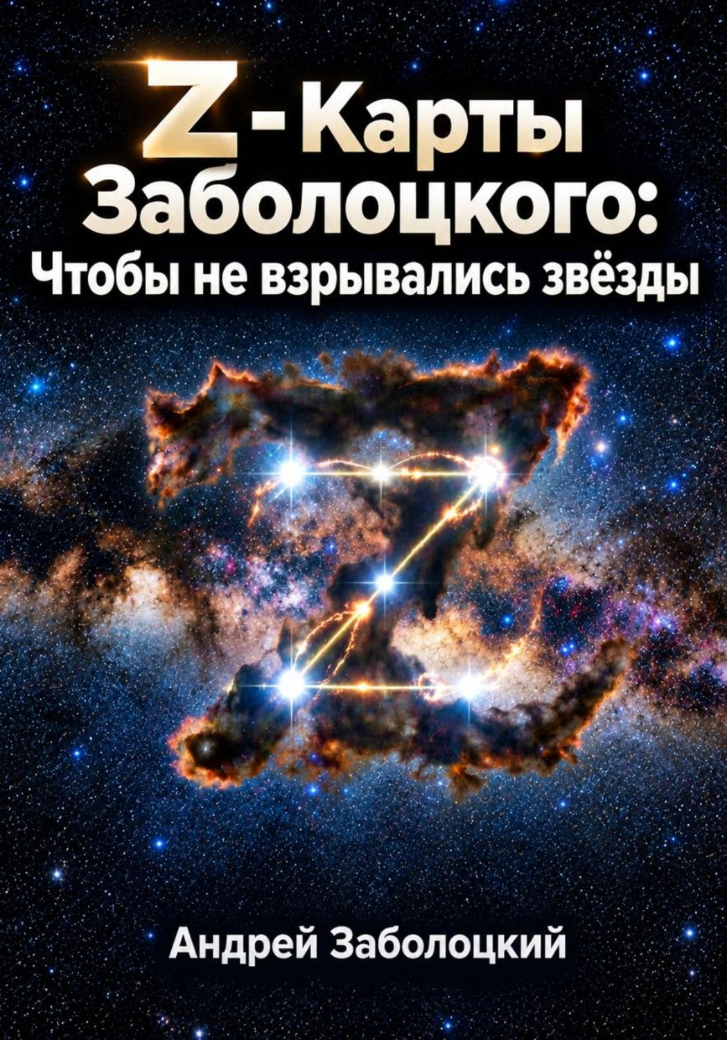 Обложка книги «Z-Карты Заболоцкого: Чтобы не взрывались звёзды»