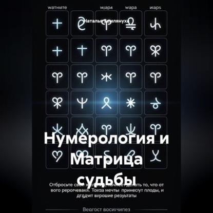 Обложка книги «Нумерология и Матрица судьбы»