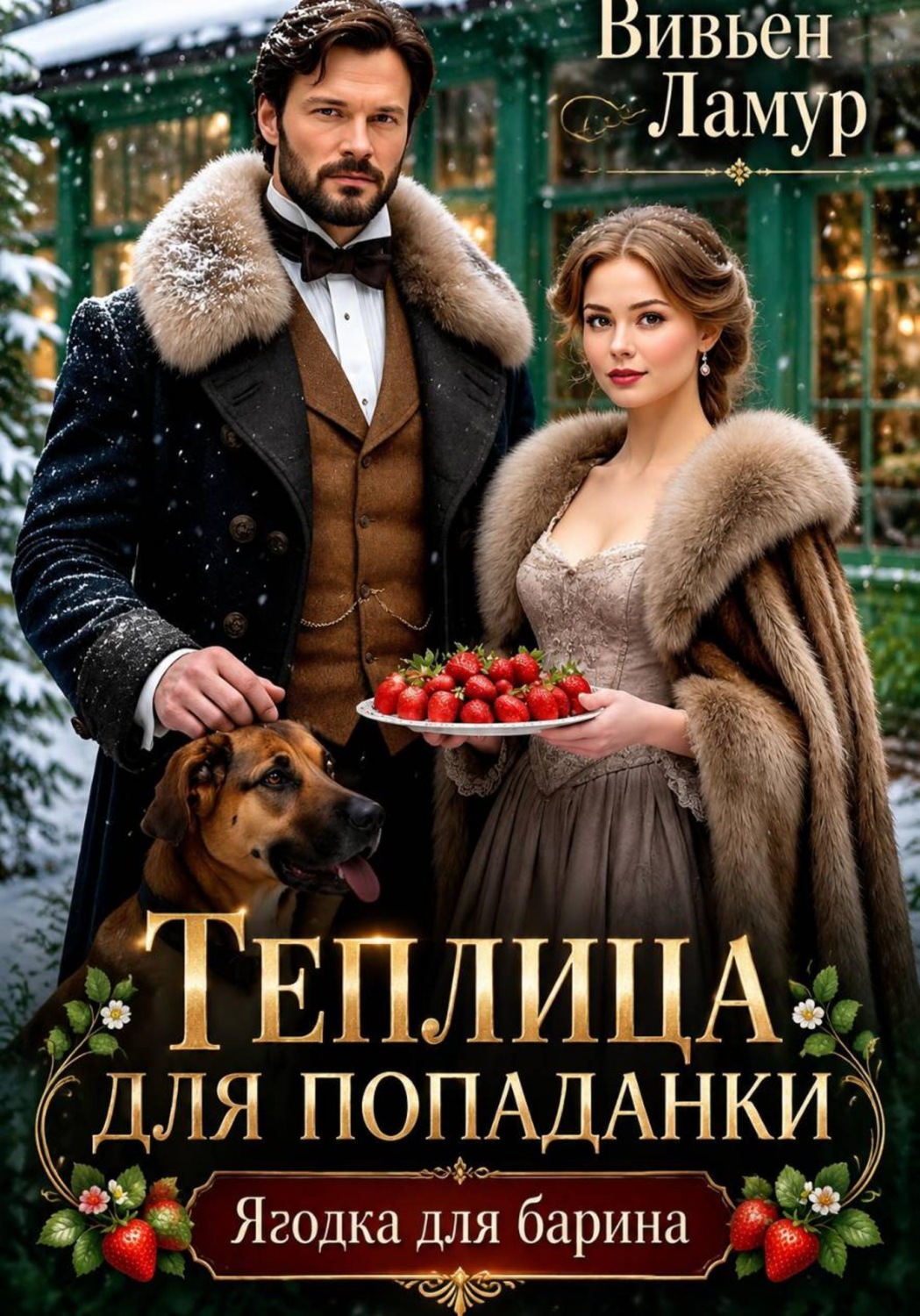 Обложка книги «Теплица для попаданки. Ягодка для барина»