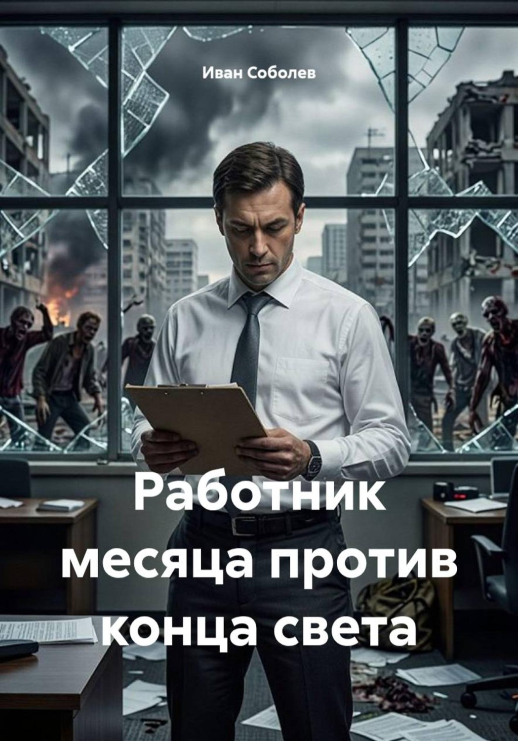 Обложка книги «Работник месяца против конца света»