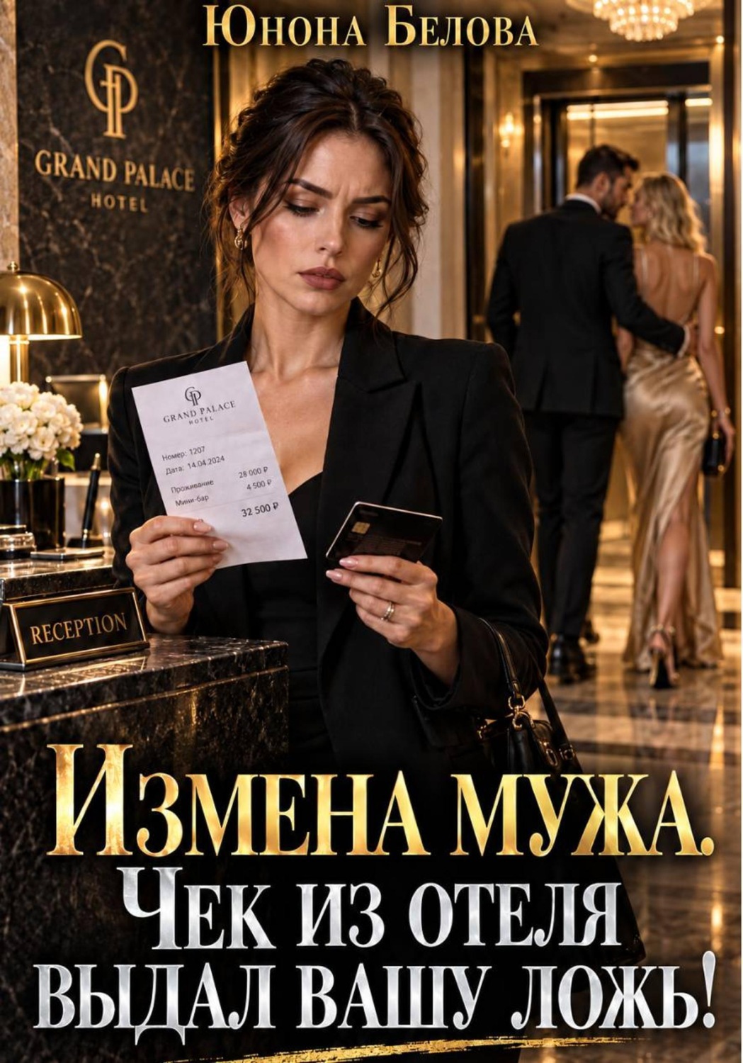 Обложка книги «Измена мужа. Чек из отеля выдал вашу ложь!»