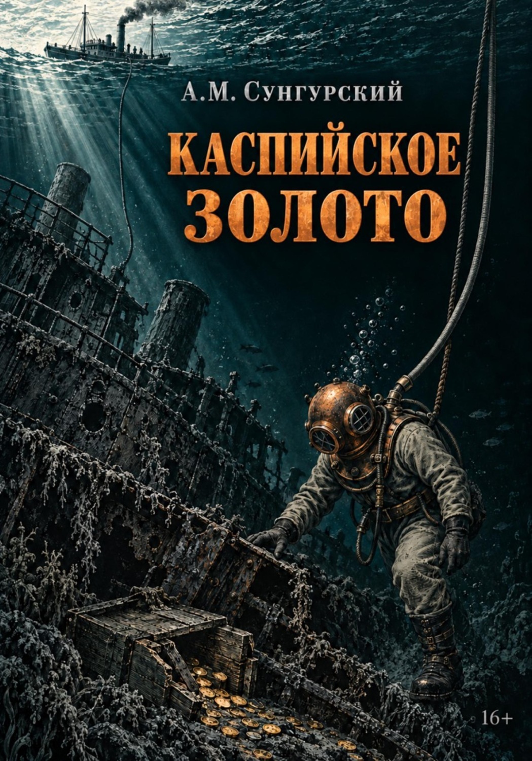 Обложка книги «Каспийское золото»