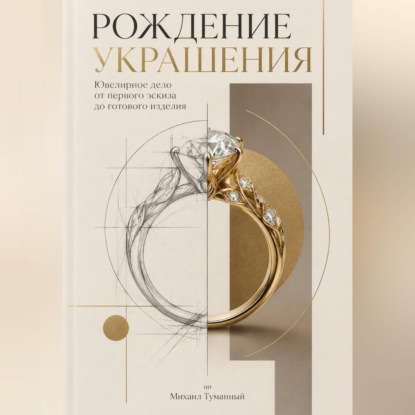 Обложка книги «Рождение украшения: Ювелирное дело от первого эскиза до готового изделия»