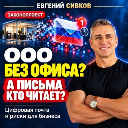Обложка книги «ООО без офиса? А письма кто читает? Цифровая почта и риски для бизнеса»
