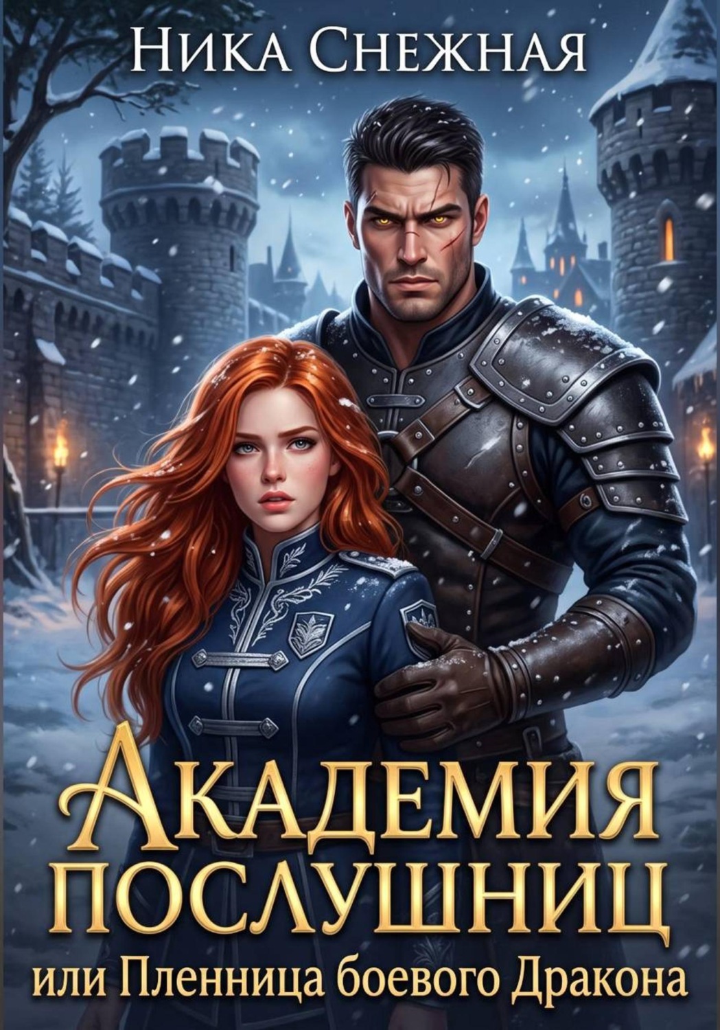 Обложка книги «Академия Послушниц, или Пленница боевого Дракона»