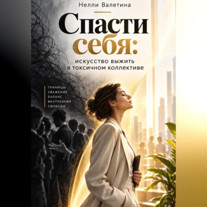 Обложка книги «Спасти себя: искусство выживания в токсичном коллективе»