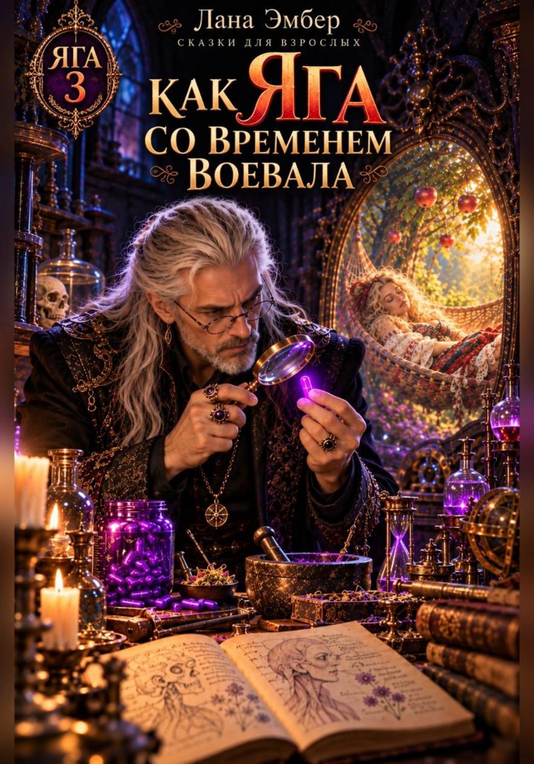Обложка книги «КАК ЯГА СО ВРЕМЕНЕМ ВОЕВАЛА»
