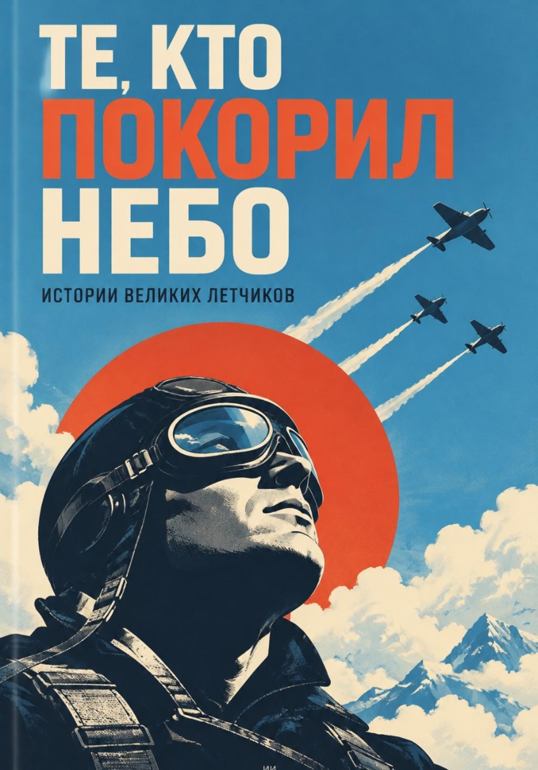 Обложка книги «Те, кто покорил небо: истории великих летчиков»