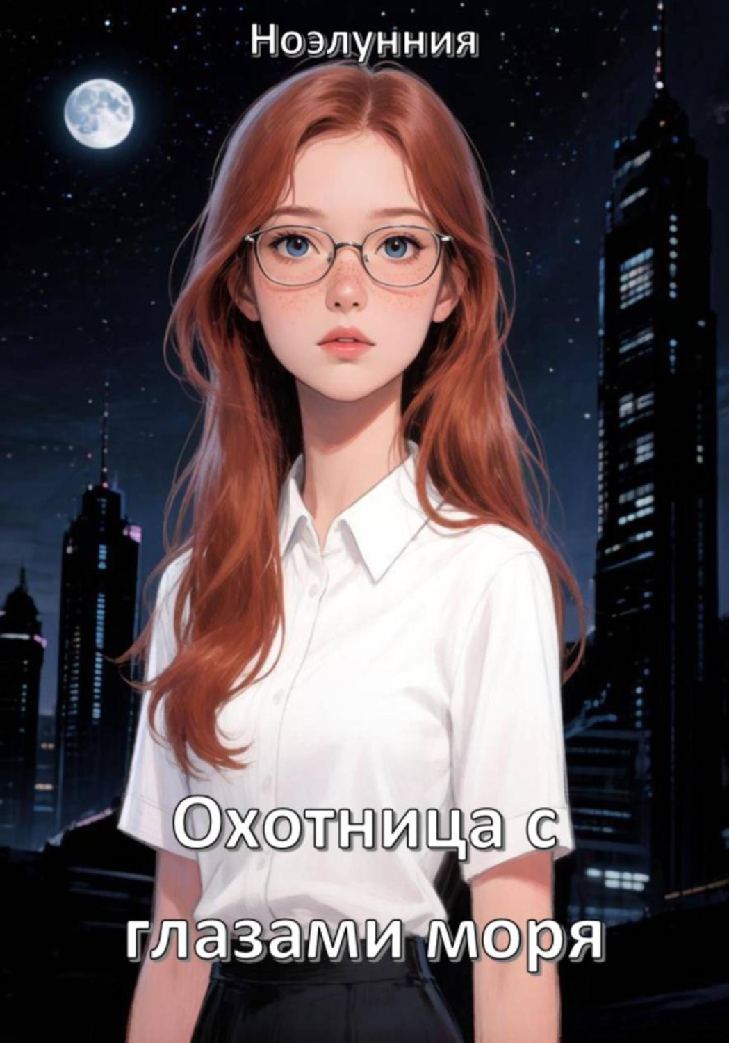 Обложка книги «Охотница с глазами моря»