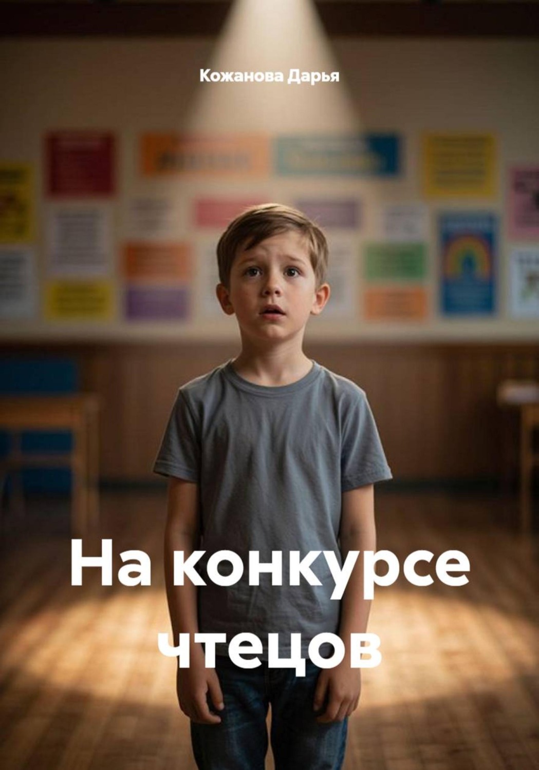 Обложка книги «На конкурсе чтецов»