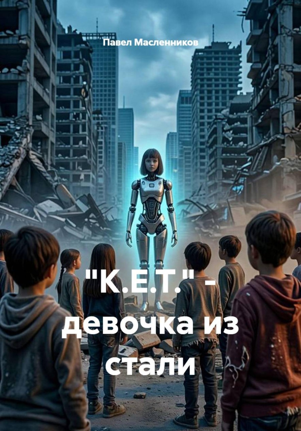 Обложка книги «"К.Е.Т." - девочка из стали»