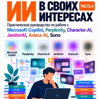 Обложка книги «Используем ИИ в своих интересах. Часть 4»