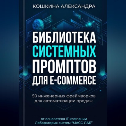 Обложка книги «Библиотека системных (инженерных) промптов для E-commerce»