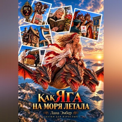 Обложка книги «КАК ЯГА НА МОРЯ ЛЕТАЛА»