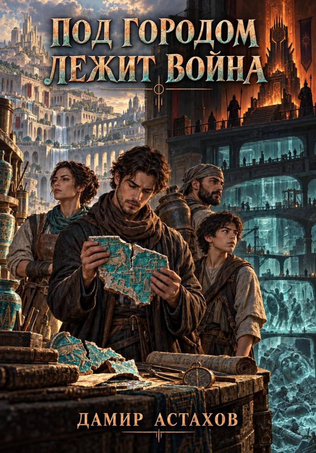 Обложка книги «Под городом лежит война»