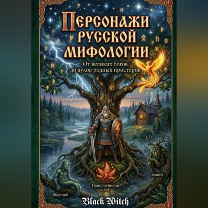 Обложка книги ««Персонажи русской мифологии: От великих богов до духов родных просторов»»
