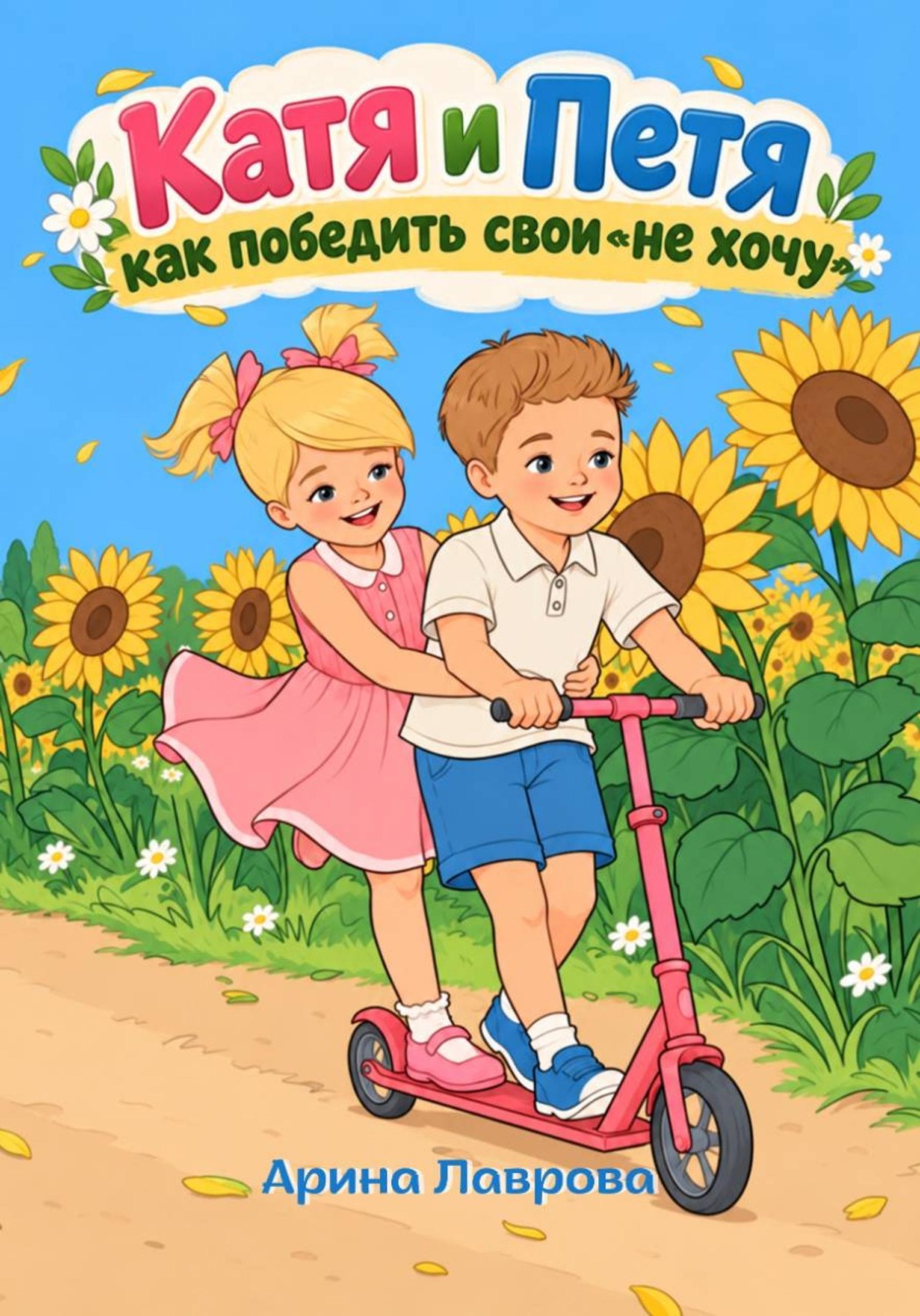Обложка книги «Катя и Петя. Как победить свои "Не хочу"»
