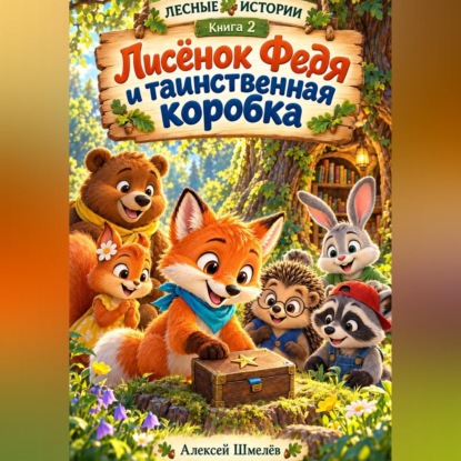 Обложка книги «Лисёнок Федя и таинственная коробка»
