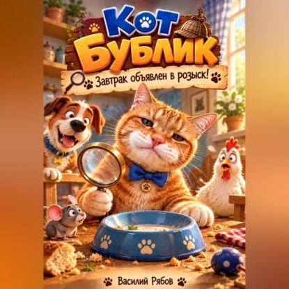 Обложка книги «Кот Бублик: Завтрак объявлен в розыск»