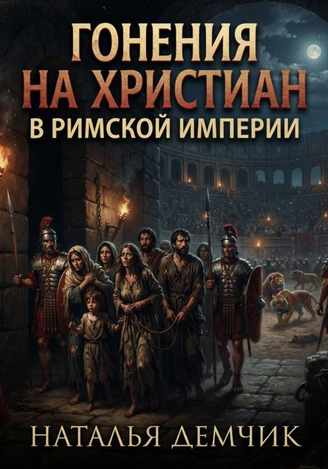 Обложка книги «Гонения на христиан в Римской империи»