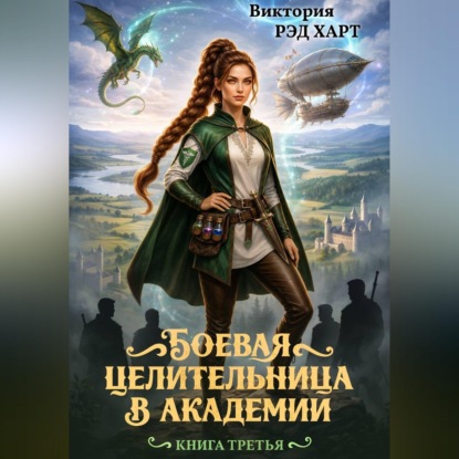 Обложка книги «Боевая целительница в Академии. Третья книга»