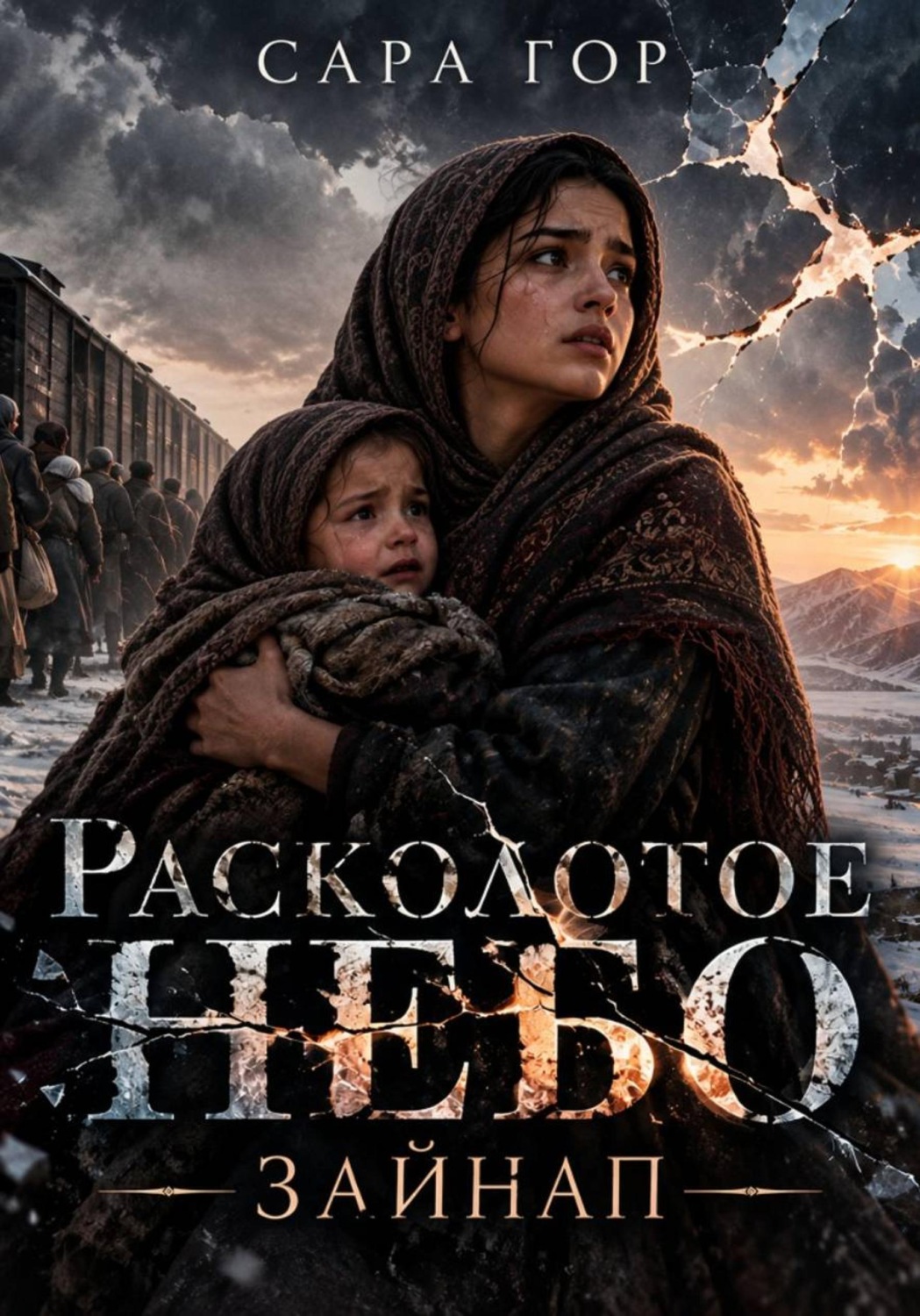 Обложка книги «РАСКОЛОТОЕ НЕБО ЗАЙНАП»