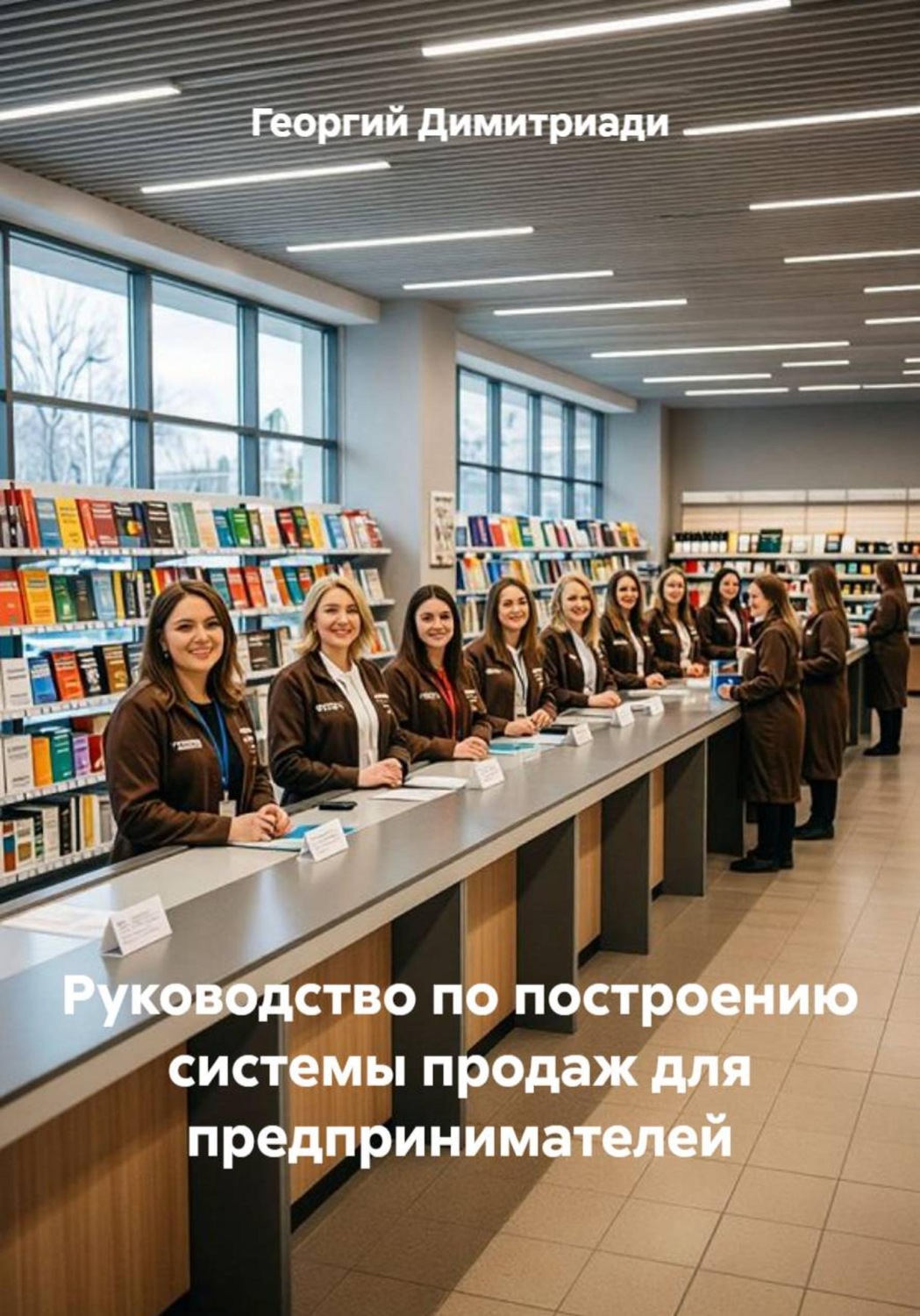 Обложка книги «Руководство по построению системы продаж для предпринимателей»