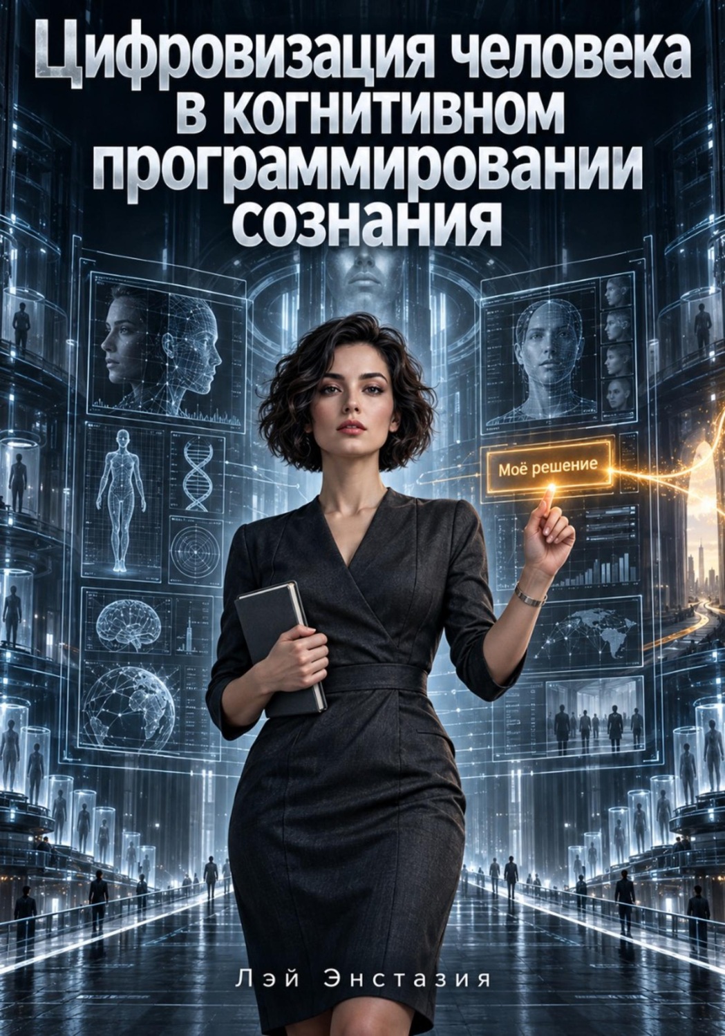 Обложка книги «Цифровизация человека в когнитивном программировании сознания»