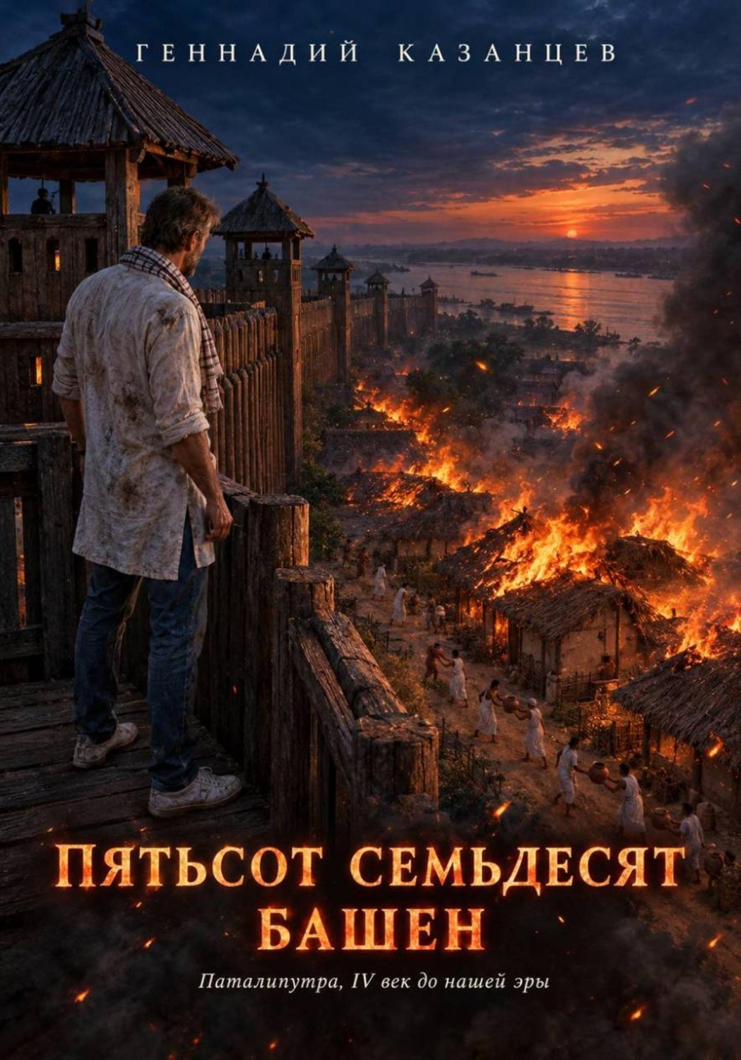 Обложка книги «Пятьсот семьдесят башен»