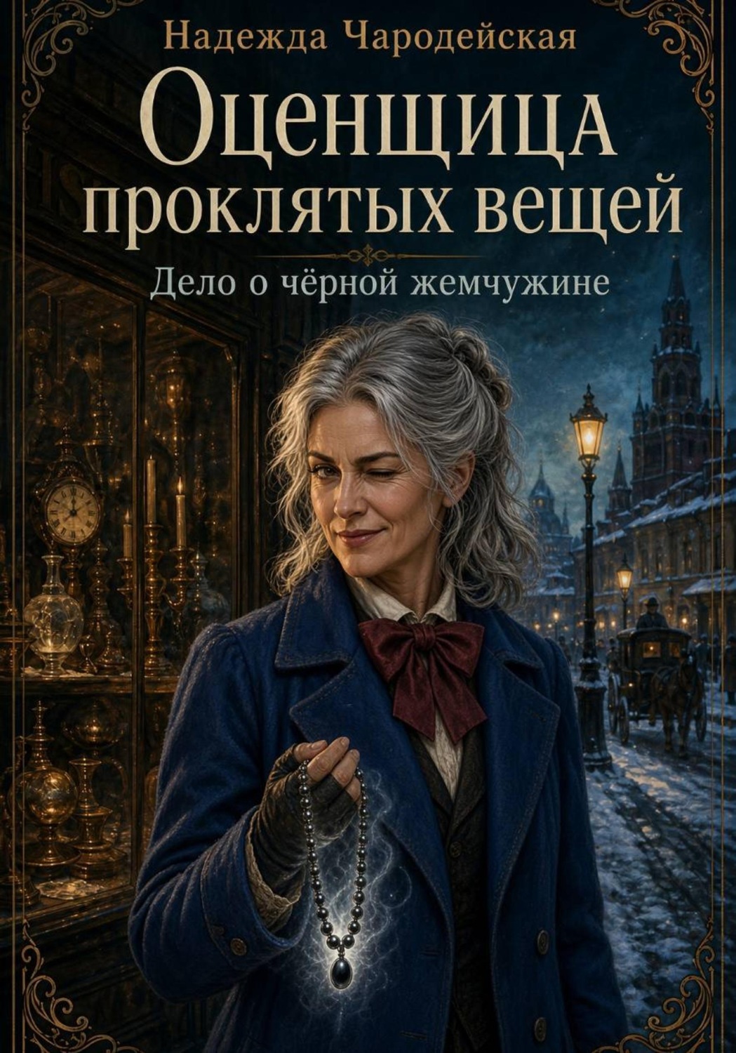 Обложка книги «Оценщица проклятых вещей. Дело о черной жемчужине»