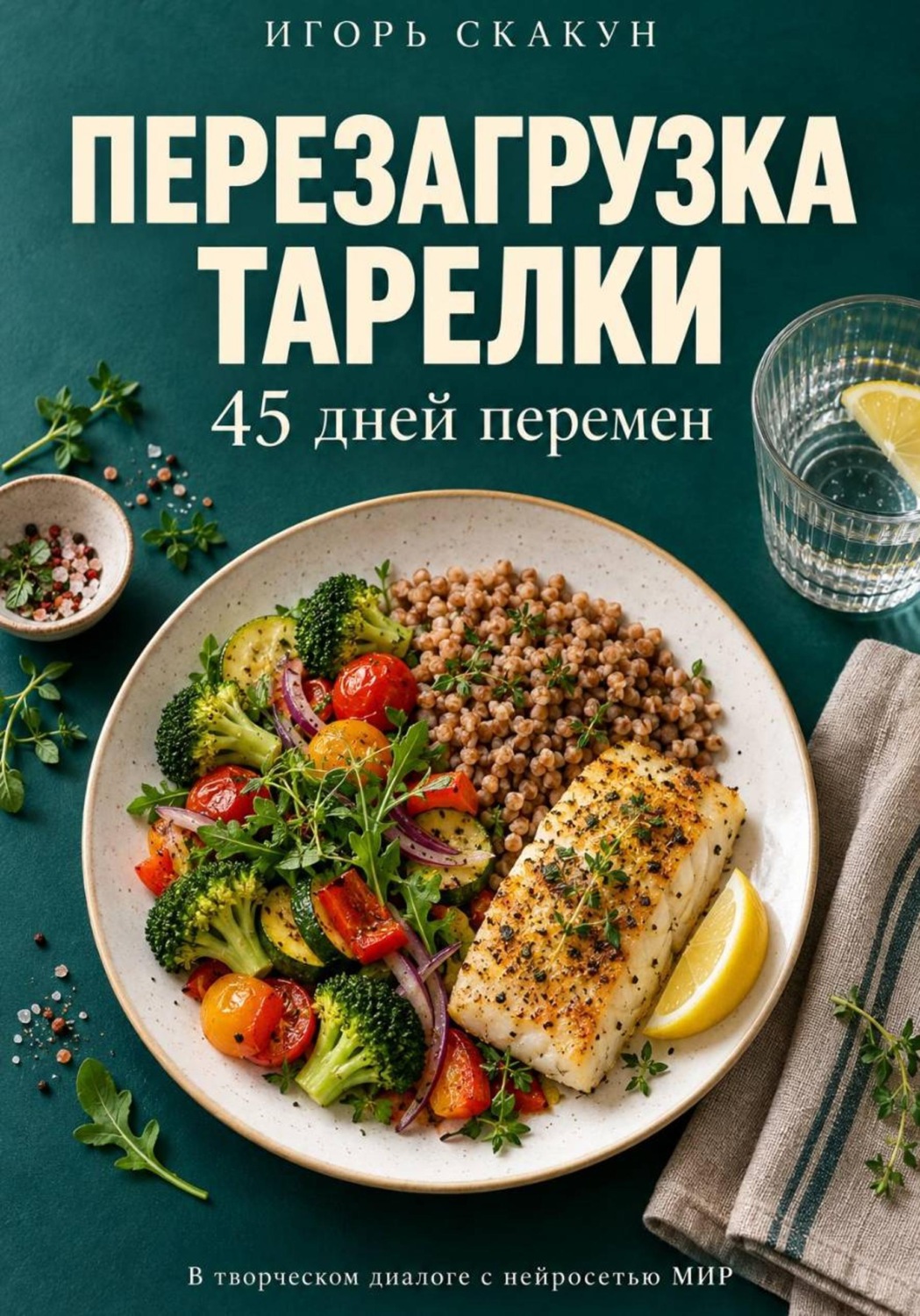 Обложка книги «Презакгрузка тарелки.45 дней перемен.»