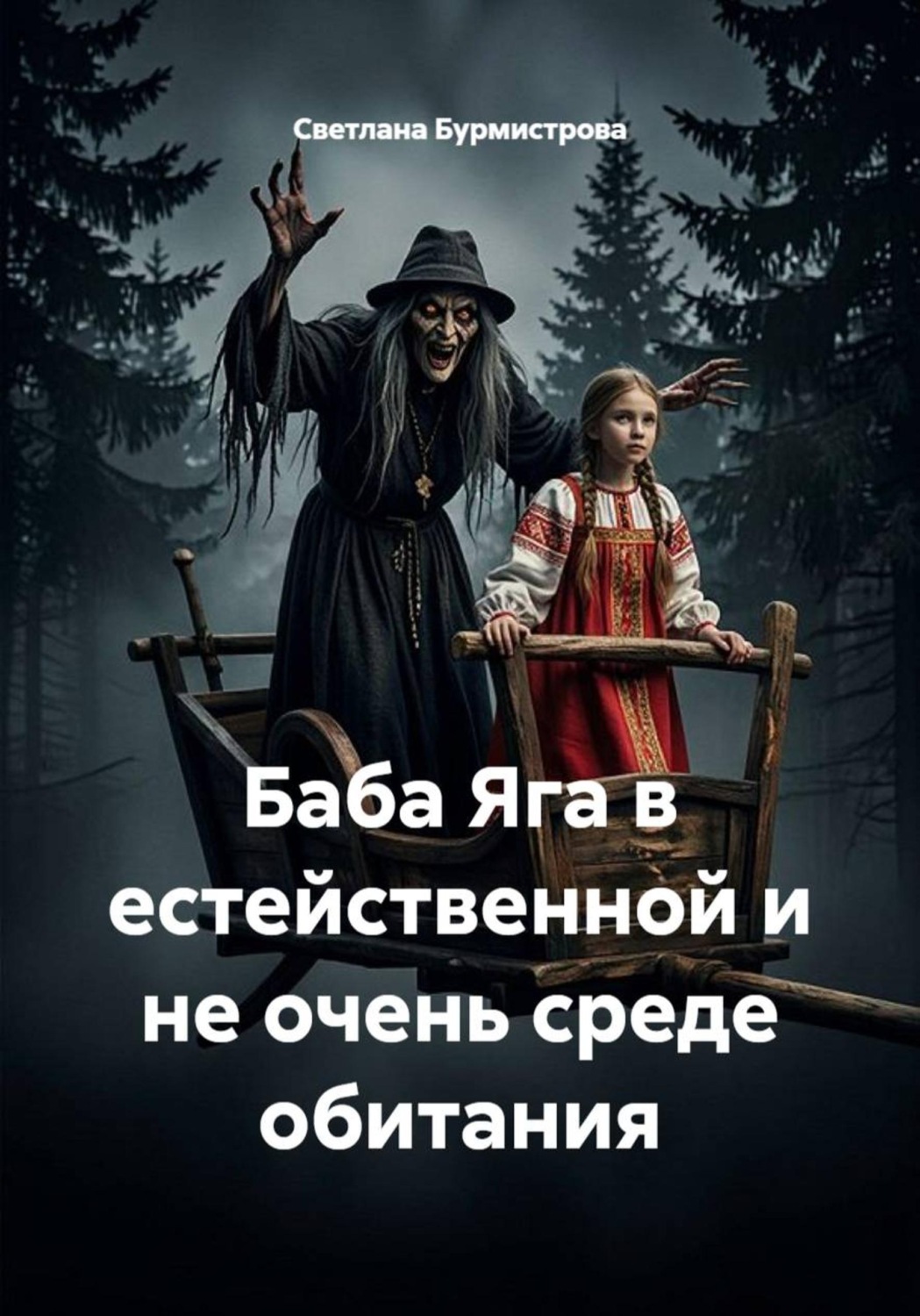 Обложка книги «Баба Яга в естейственной и не очень среде обитания»