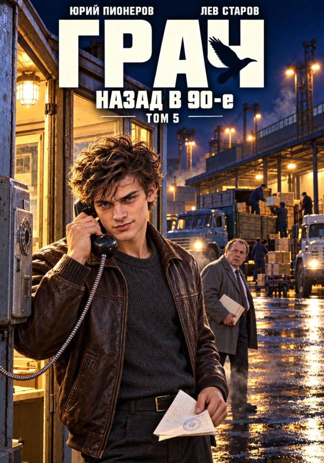 Обложка книги «Грач. Назад в 90е Том 5»