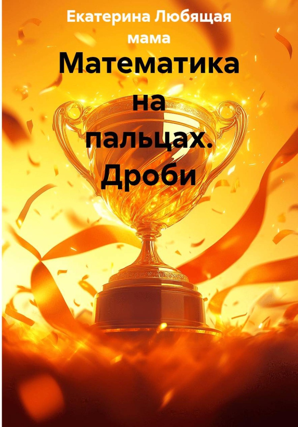 Обложка книги «Математика на пальцах. Дроби»