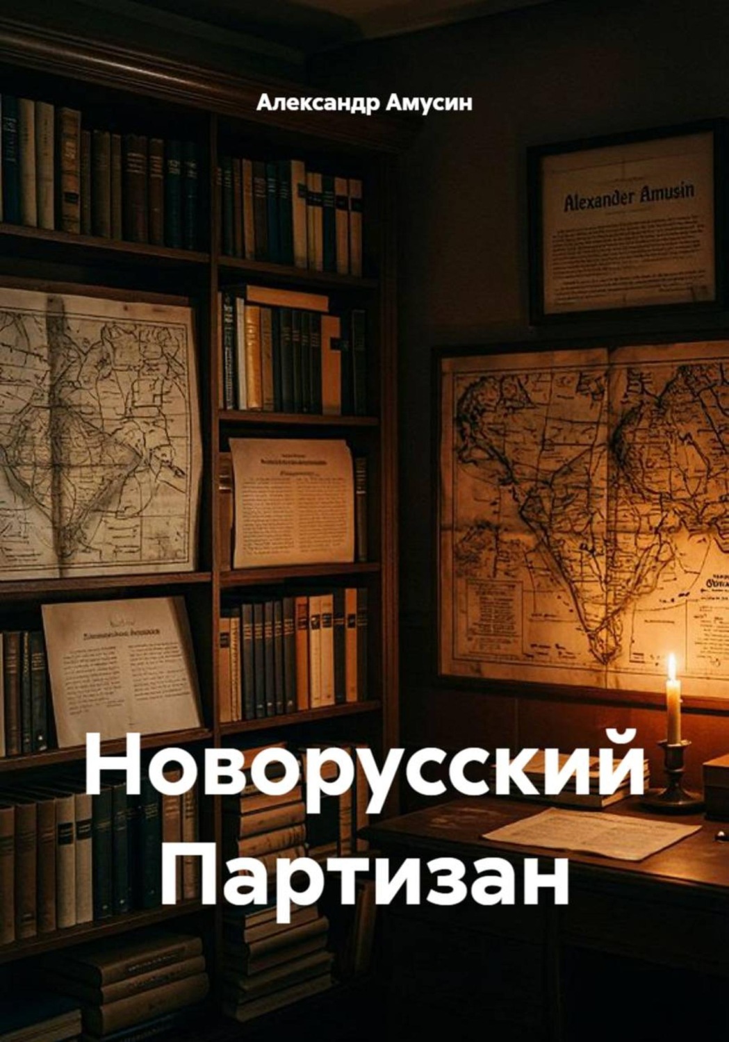 Обложка книги «Новорусский Партизан»