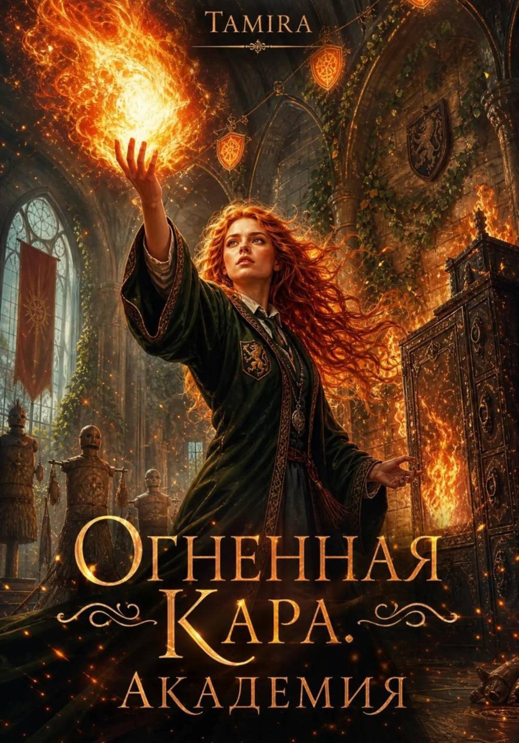 Обложка книги «Огненная Кара. Академия»