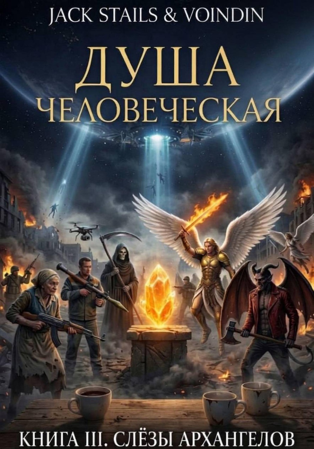 Обложка книги «Слёзы архангелов»