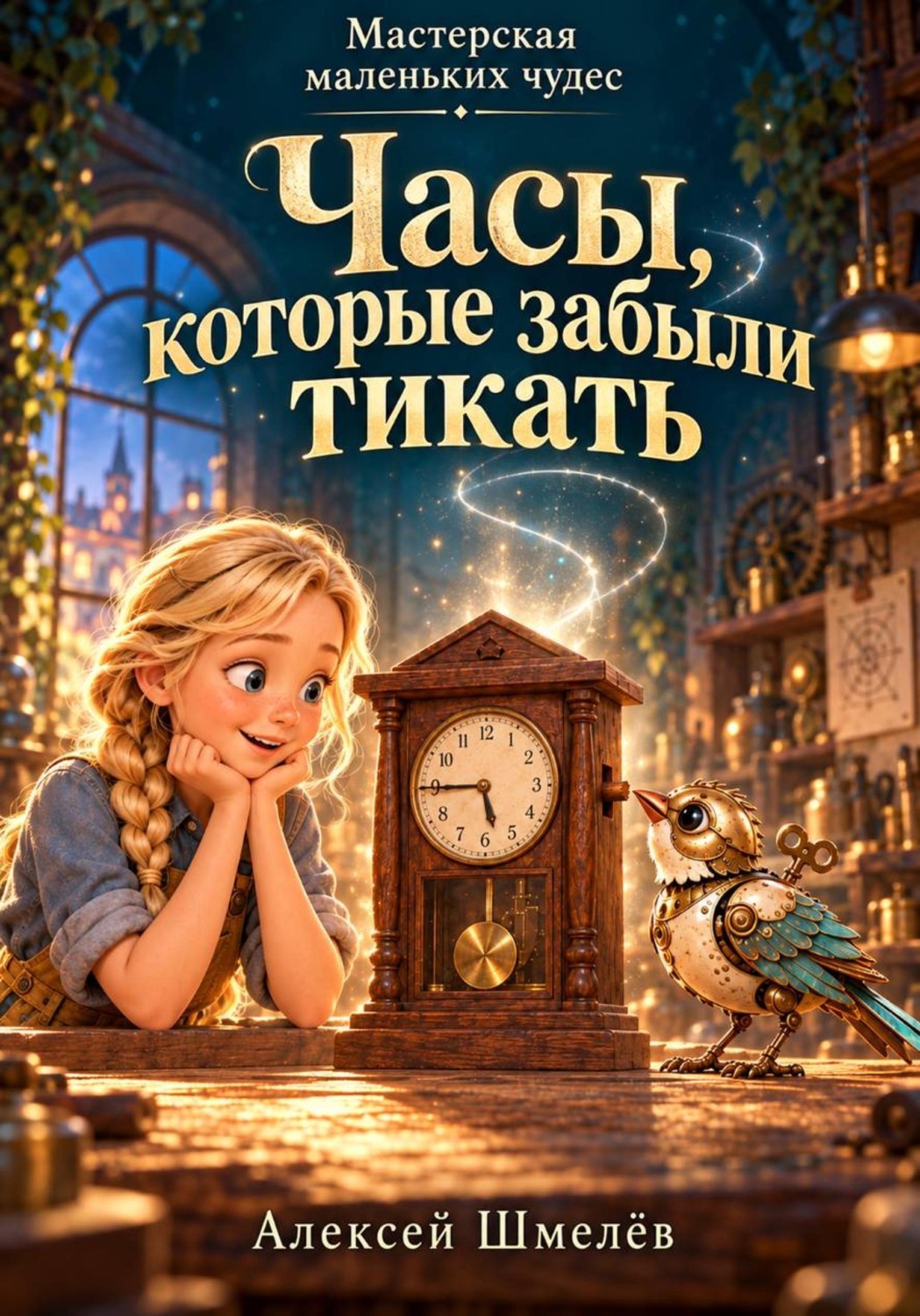 Обложка книги «Часы, которые забыли тикать»