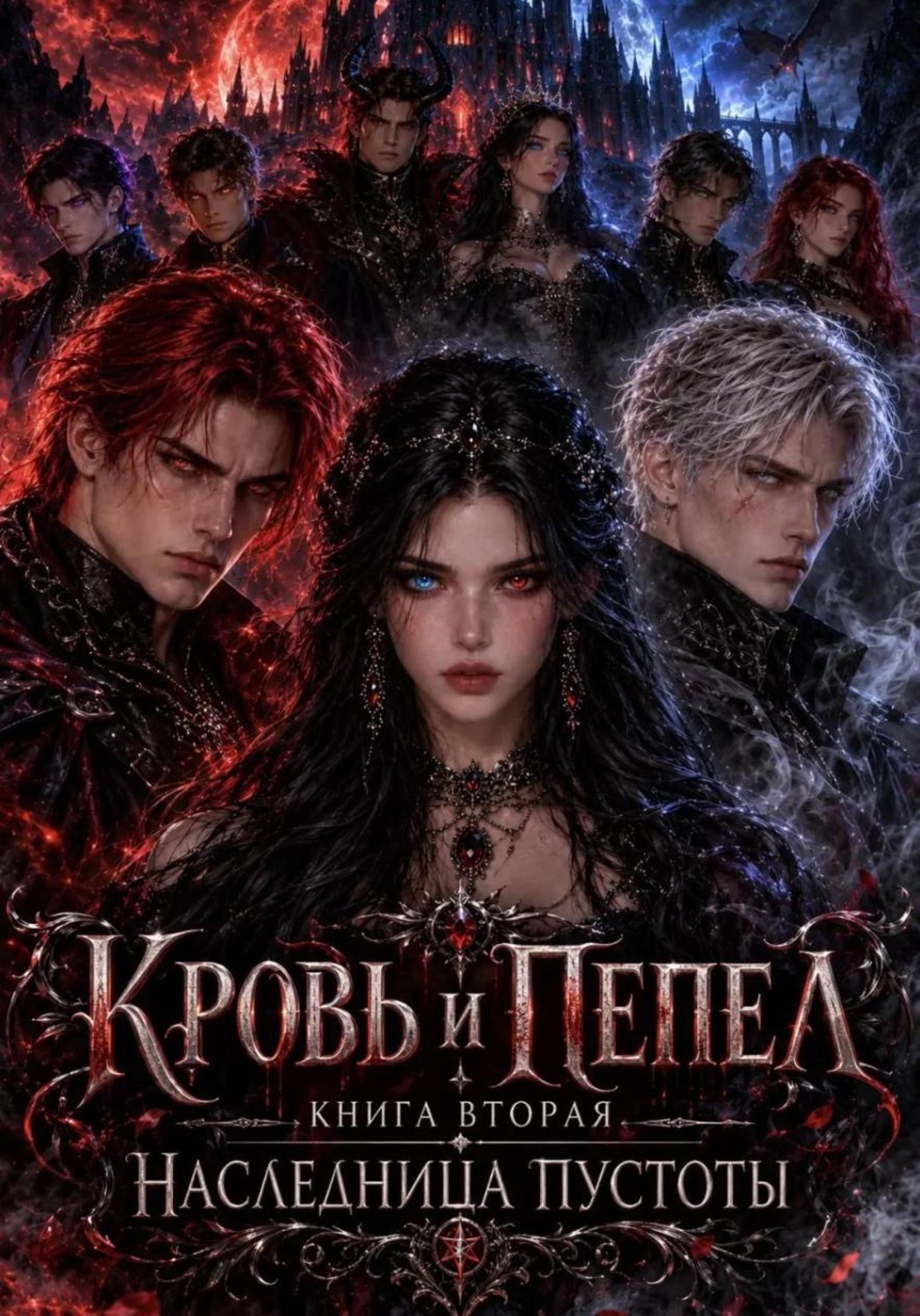 Обложка книги «Кровь и Пепел. Книга вторая. Наследница пустоты»