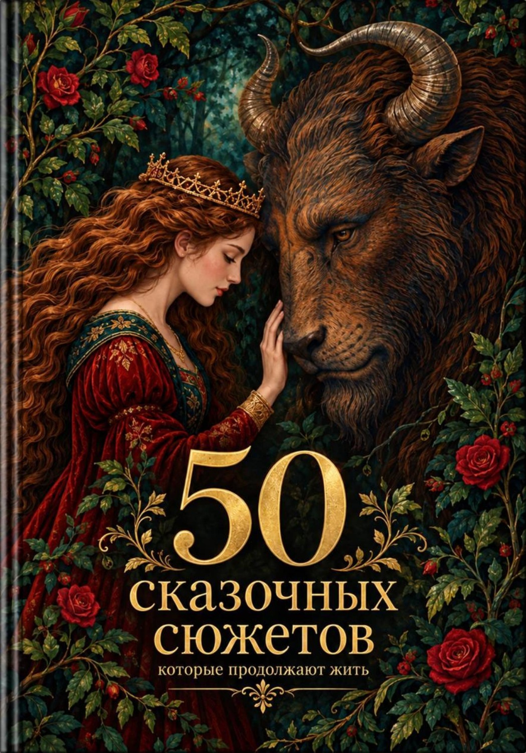 Обложка книги «50 сказочных сюжетов, которые продолжают жить»