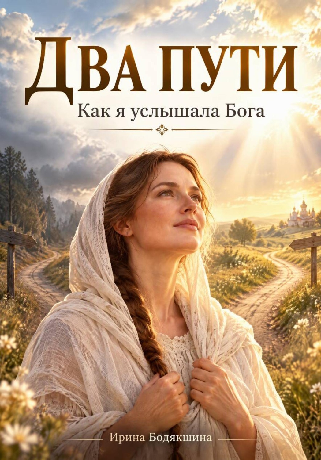 Обложка книги «ДВА ПУТИ. КАК Я УСЛЫШАЛА БОГА»