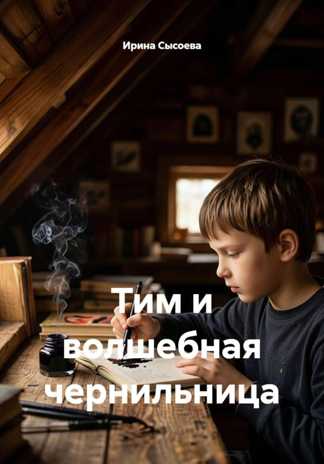 Обложка книги «Тим и волшебная чернильница»
